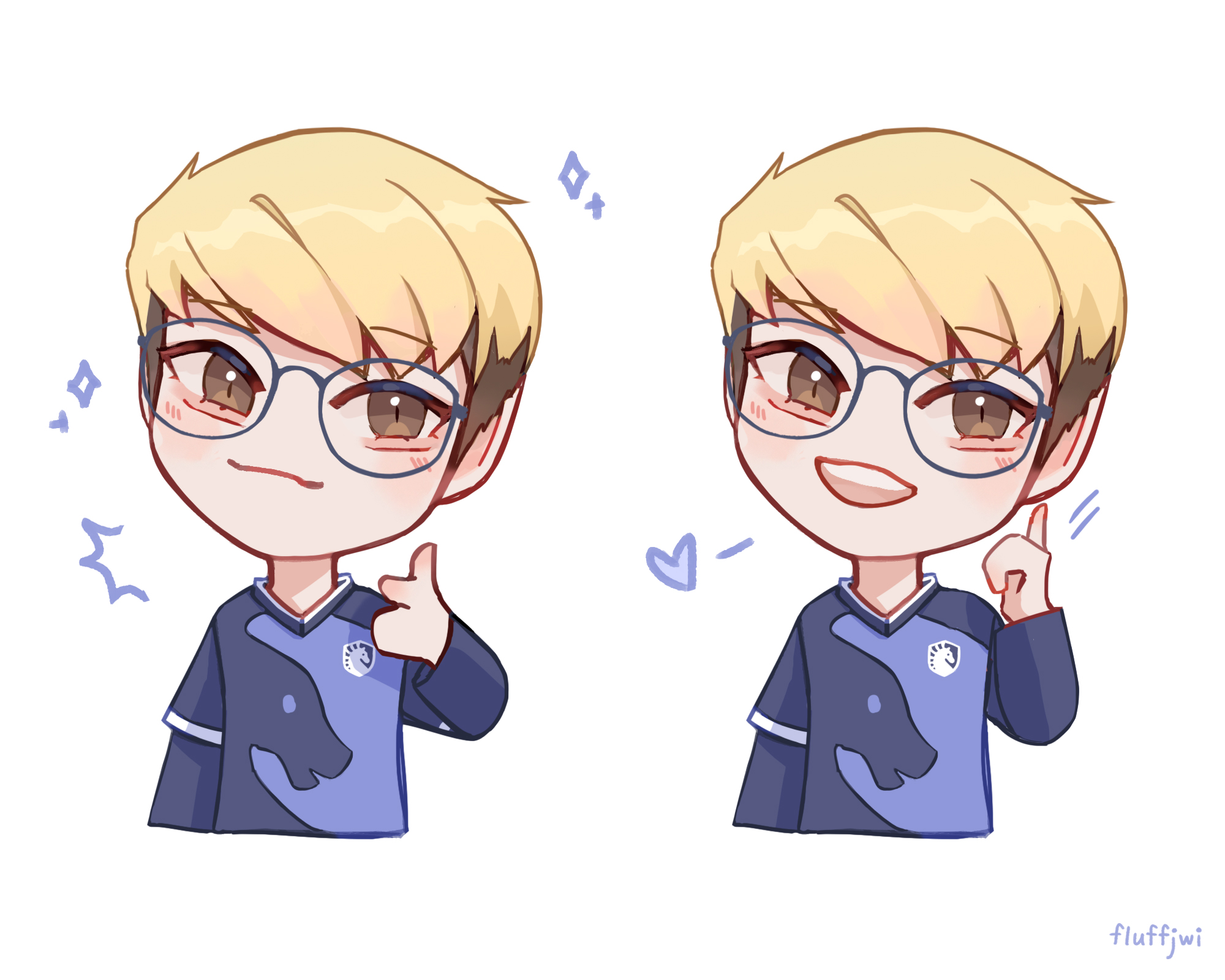 yeon chibi hand shoot